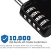 RESET-060 4 Digit Combination Padlock, Outdoor Lock, Indoor Padlock, Ideal