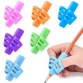 JuneLsy Pencils Grips Pencils Grips for Kids Handwriting Posture Correction Training Writing AIDS for 2-4 Year Kids toddler Preschoolers Students Children Special Needs (6PCS)