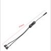 ThtRht 2 Pack DC Plug to PWM Fan Power Cable
