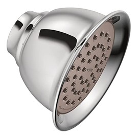Moen 6302EP15 One-function 4-3/8-Inch diameter Easy Clean Showerhead, Chrome, ,