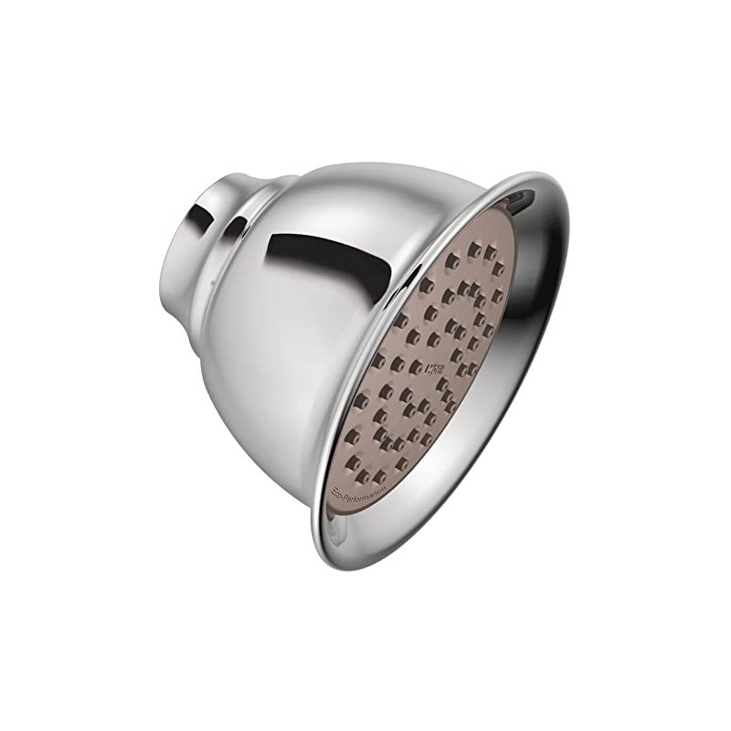 Moen 6302EP15 One-function 4-3/8-Inch diameter Easy Clean Showerhead, Chrome, ,