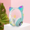 PREMCC LED con Luz Audifonos Inalámbricos Pata de Gato Auriculares