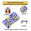 ZPTEE Dopamine Wide Headbands 4 Pack - Non-Slip Sweat Proof