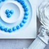250pcs Acrylic Beads for Bracelets, 8mm Plastic Beads Smooth Round