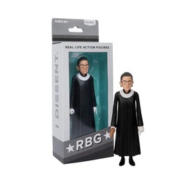 FCTRY Ruth Bader Ginsburg Political Action Figure - RBG Collectible, Novelty Figurine 2024 - RBJ Bobblehead-Inspired Gifts & Souvenirs - Gag Gift, Funny Idea - Office Desk Accessories