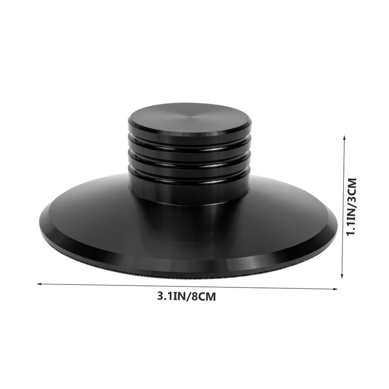 Operitacx Turntables Stabilizer Disc Stabilizer Record Clamp Vinyl Weight Record