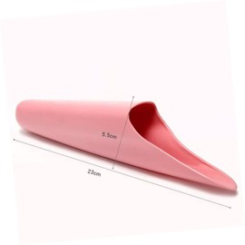 Abaodam Miniature Pink Plastic Scoop Small Garden Shovel for Succulent Pot Culture for Transplanting Weeding and Easy Cleanup for Potting and Mulch
