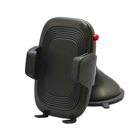 ペルシード(Pellucid) 車内用品 スマホホルダー 吸盤固定タイプ ブラック PH13-04 360度&3D角度調整 繰り返し使えるゲル状吸盤