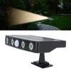 Solar Fence Lights 3 Lighting Modes Motion Sensor Security Lights