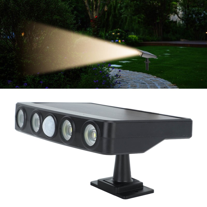 Solar Fence Lights 3 Lighting Modes Motion Sensor Security Lights