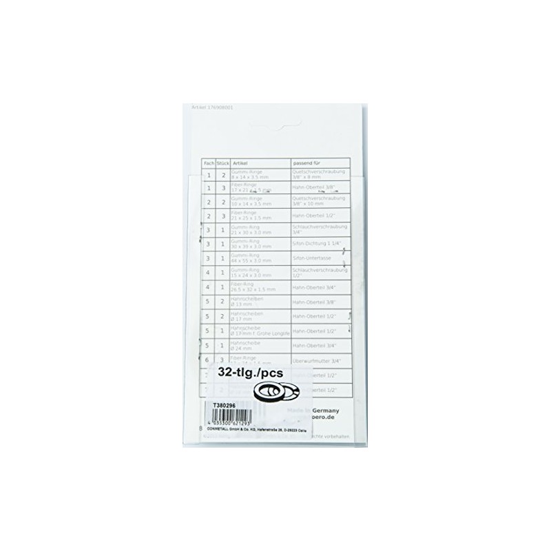 CORNAT T380296 Seal Card 32 Units