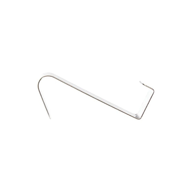 Axentia Double Hooks, 2 Towel Hook, Clothes Hook, without Drilling