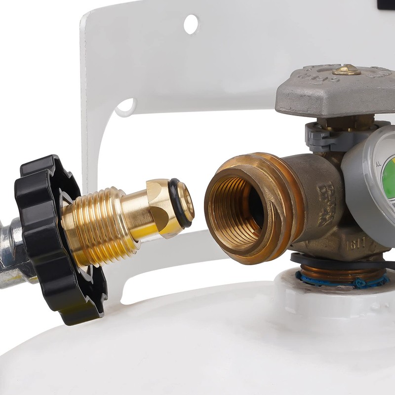 Stanbroil 0-30 PSI High Pressure Adjustable Regulator POL Connection and