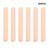 50 Pcs Wooden Dowels, M6 Cabinet Drawer Round Dowels, Hard
