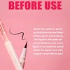 Waterproof Eyebrow Pencil with Fine Tip, 2-in-1 Brow Pen &