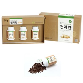 Cheonmani Cheonma pills 150gx3 bottles Muju Cheonma 90% powder low temperature drying / 천마니 천마환 150gx3병 무주천마 90% 분말 저온건조