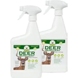 Bobbex Repelente de ciervos 32 oz. Spray listo para usar, paquete de 2