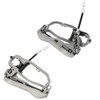 E53 Door Handle Carrier, Keenso Zinc Alloy Car Exterior Door