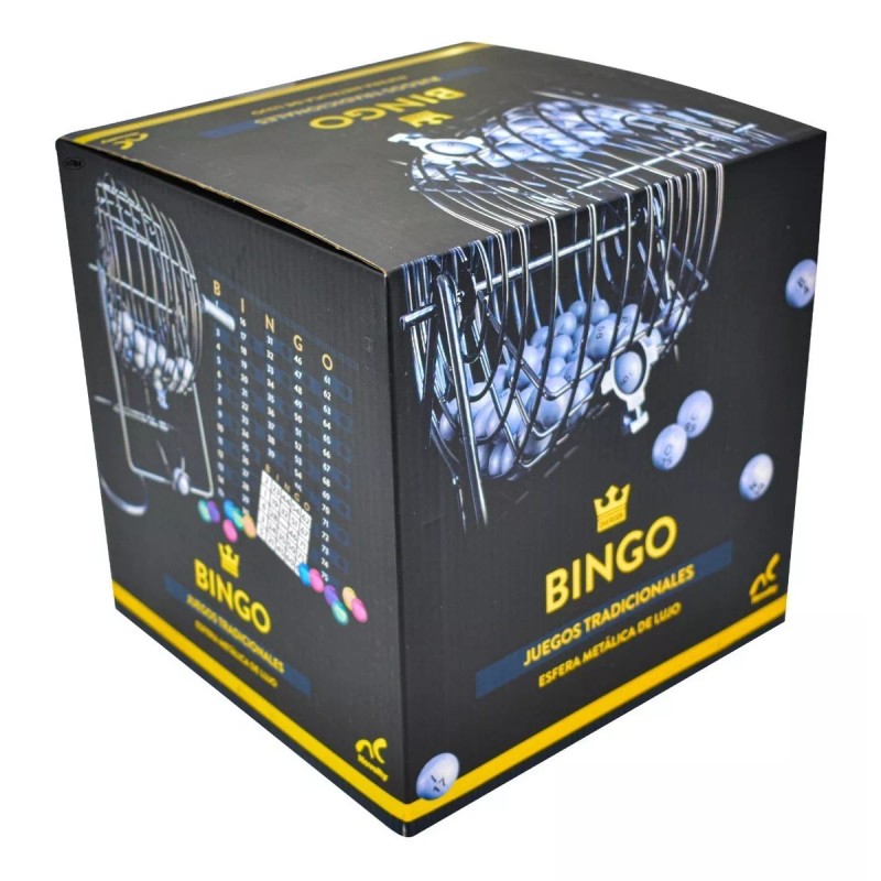 Novelty Juego De Mesa Novelty Bingo Foil 75 Esferas De
