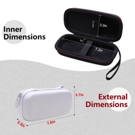 LTGEM Case Compatible with Beijue/TaddToy 16 Bit Handheld Games, Blue(Case Only)