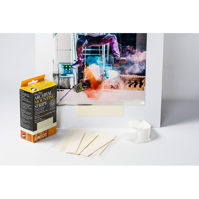 See Through Archival Mounting Strips