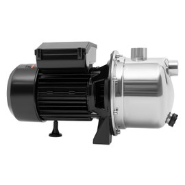 Shallow Well Pump,Garden Jet Pump, 1.5 HP 115V, 1200 GPH Transfer Pump, Portable Stainless Steel Sprinkler Booster Jet Pumps for Garden Lawn Irrigation System, Lake Fountain, Water