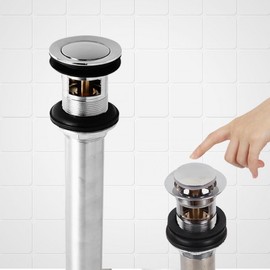 Automatic Pop-up Washbasin Drain Pipe Replacement Sewer Pop-up Trap