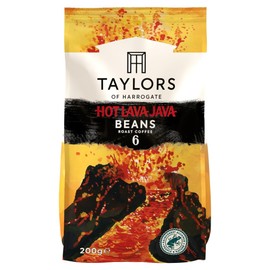 Taylors of Harrogate Hot Lava Java Beans Roast Coffee 200g