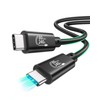 Fitee Thunderbolt 5 Cable Compatible, 80Gbps(6Gb/s) USB4 Cable, 120Gbps Video