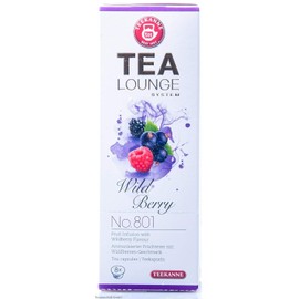 Teapot Tealounge Capsules Wild Berry No. 801 Fruit Tea (3 x 8 Capsules)