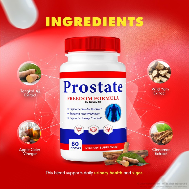 (3 Pack) Prostate Freedom Formula – Daily Men’s Prostate Support