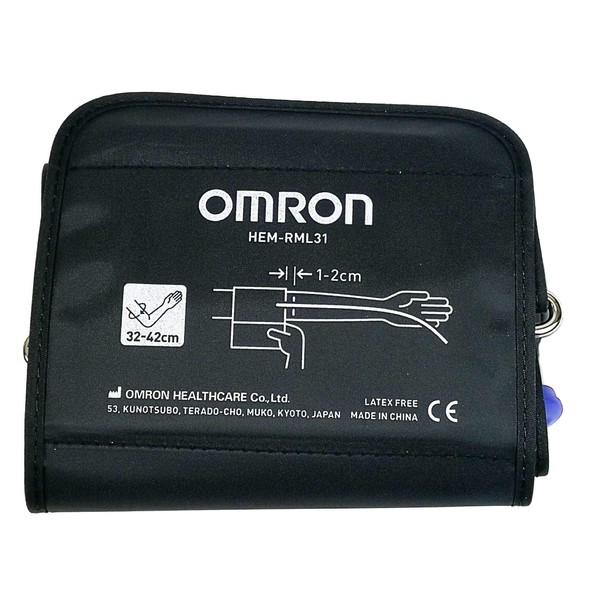Omron HEM-RML31 Blood Pressure Monitor, Arm Belt for Thick Arms