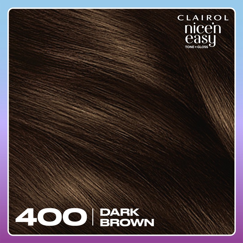 Clairol Nice'n Easy Tone+Gloss Semi Permanent Hair Dye - 400/79