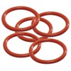 Sterling Seal & Supply 215 Silicone O-Ring, 70A Durometer, Red,