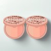 Too Cool for School Art Class By Rodin Pact Blusher 9.5g, De Peche, 2 units / 투쿨포스쿨 아트클래스 바이로댕 팩트 블러셔 9.5g, 드 페슈, 2개