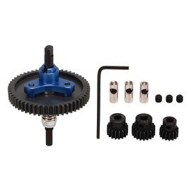 RC Differential Gear Set 54T Universal Differential Gear 15T 17T 19T RC Replacement Pinion Gear for Traxxas Slash Dark Blue