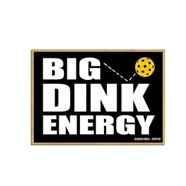 Honey Dew Gifts, Big Dink Energy, Fridge Magnets, Funny Magnets, Pickleball Gifts, Magnets with Funny Quotes, Funny Office Magnets, Pickleball Decorations, Bar Magnet, 3.5 inch by 2.5 Inch, 754743