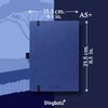 Dingbats* Wildlife Plain Journal A5 - Vegan Leather Hard Cover,