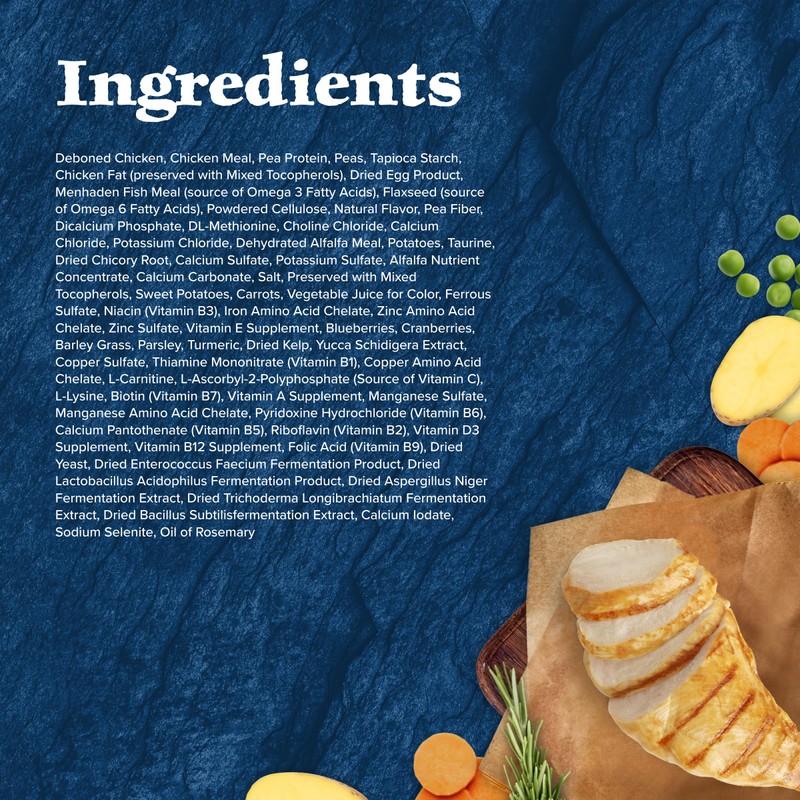 Blue Buffalo Wilderness Nature's Evolutionary Diet High-Protein, Grain-Free Natural Dry