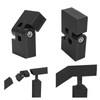Sidasu Flat Handrail Accessories - 2 Pack Vertical Pivot Connector