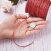 100 Yards/Roll 1.5mm Waxed Cotton Cord Beading Braided Thread Macrame