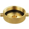 NOVINO Fire Hydrant Hose Adapter 2-1/2" NST/NH Female x 3/4"