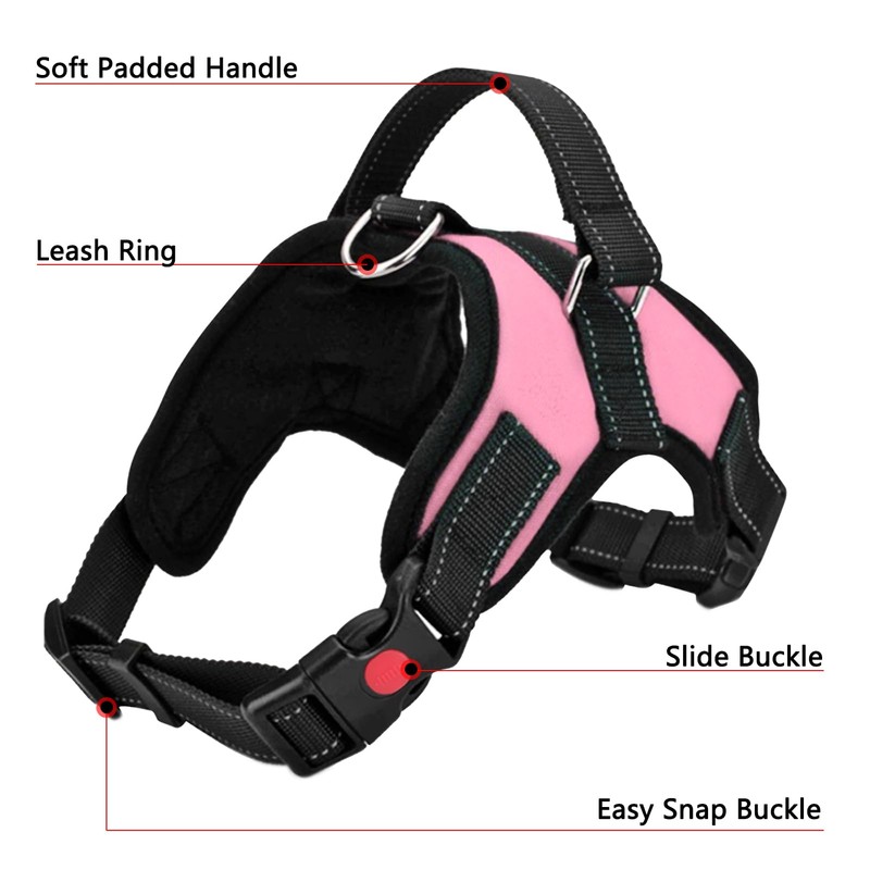 FYY Dog Harness No Pull - Breathable Adjustable Pet Vest