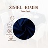 ZIMEL HOMES Extra Large Rectangular Fabric Tablecloth 150x300cm and 140x200cm