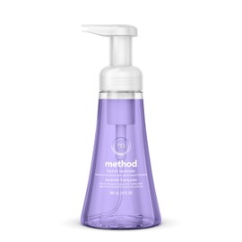 Method Foaming Hand Soap Refill, French Lavender, Recyclable Bottle, 28 fl oz (Pack of 4)
