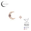 [Custom Made] Capricorn Dear Moon Tanzanite Constellation Earrings OTE12061CB 0.0