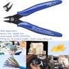 Cuifati Wire Cutter, Electronic Diagonal Pliers for 3D Printer, Scissors,