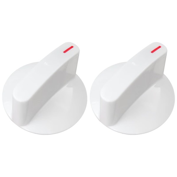 2x WH1X2721 Dryer Washer Timer Knob Replacement for GE Dryers