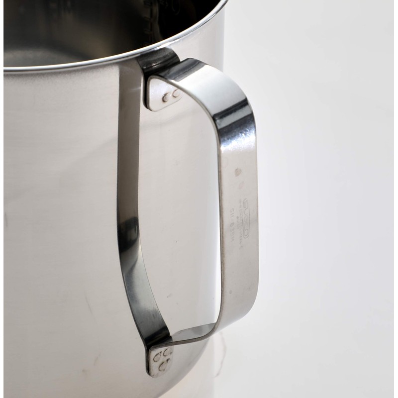 TRUSCO Stainless Steel Beaker with Spout 2.0l 135x145 tsh637 m