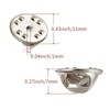 Lapel Pin Backs, 50PCS Pin Backs for Brooch Tie Hat